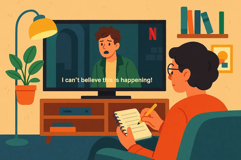 Aprender inglés viendo Netflix
