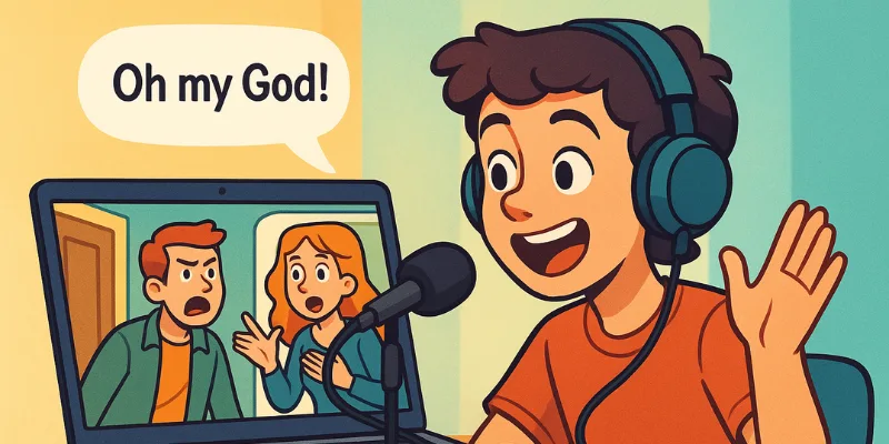 Juego de doblaje para aprender ingles