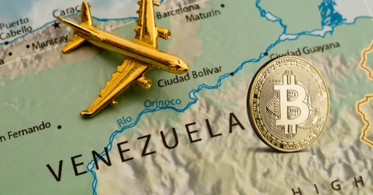 Situación actual ed las criptomonedas en Venezuela mapa