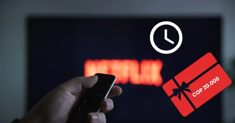 tARJETA REGALO DE NETFLIX COLOMBIA CUANTO DURA