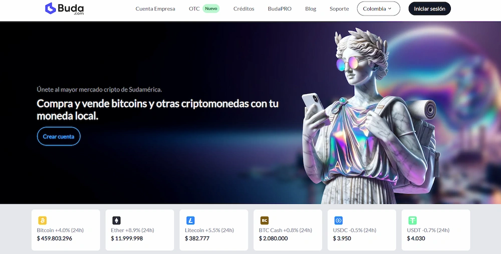 buda vender bitcoin sin p2p