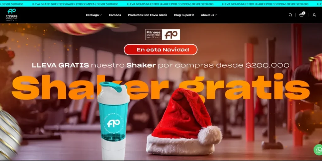 Captura de pantalla fitnes people suplementos